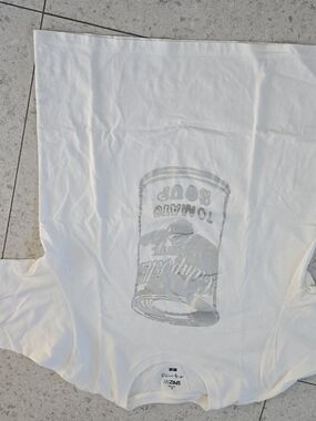 Andy Warhol Campbell Soup Graphic T-Shirt Uniqlo X-Large SPRZNY